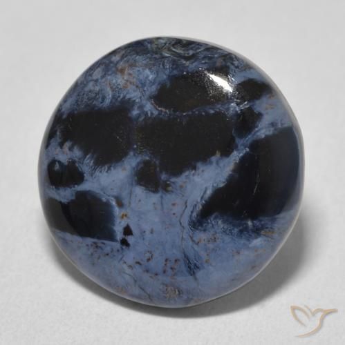 6.57 ct Multicolor Pietersite Stone, Natural Pietersite in Round Cabochon Shape for Sale