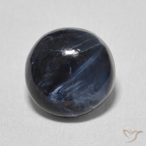 2.51ct Natural Multicolor Pietersite, Round, Opaque
