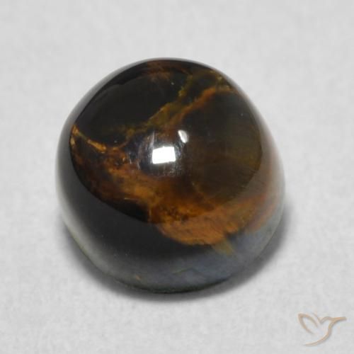 1.14ct Natural Multicolor Pietersite, Round, Opaque
