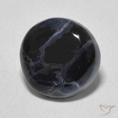 3.22 ct Multicolor Pietersite Stone, Natural Pietersite in Round Cabochon Shape for Sale