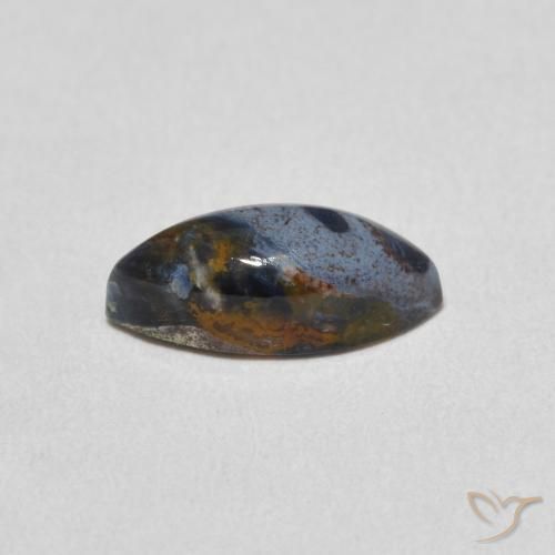 Pietersite Gemstone in 10.9 x 4.6 mm Size for Sale, Pietersite Stone in Multicolor Color
