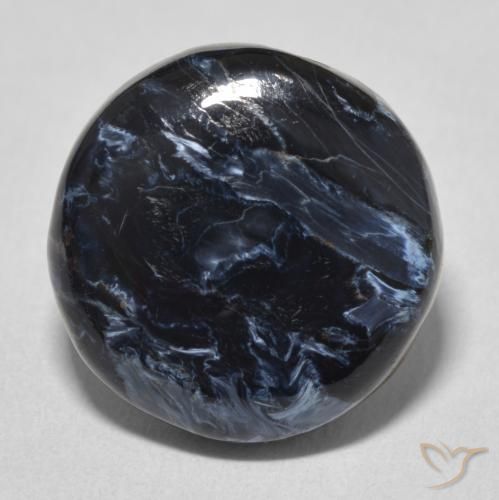 12.49ct Natural Multicolor Pietersite, Round, Opaque