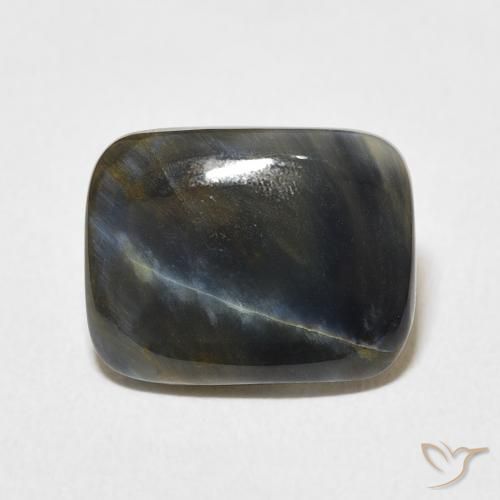 3.64ct Natural Multicolor Pietersite, Cushion, Opaque