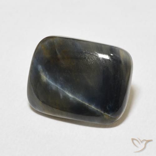 3.64 ct Multicolor Pietersite Stone, Natural Pietersite in Cushion Cabochon Shape for Sale