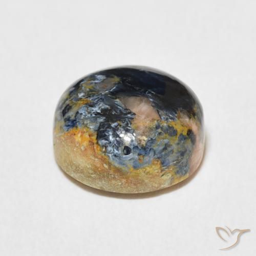 Pietersite Gemstone in 9 mm (calibrated) Size for Sale, Pietersite Stone in Multicolor Color