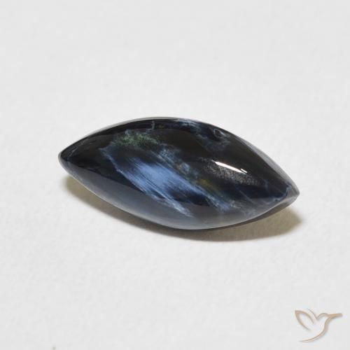 1.90 ct Multicolor Pietersite Stone, Natural Pietersite in Marquise Cabochon Shape for Sale