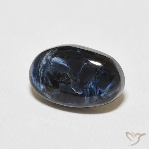 3.31 ct Multicolor Pietersite Stone, Natural Pietersite in Oval Cabochon Shape for Sale