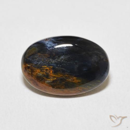 2.74ct Natural Multicolor Pietersite, Oval, Opaque
