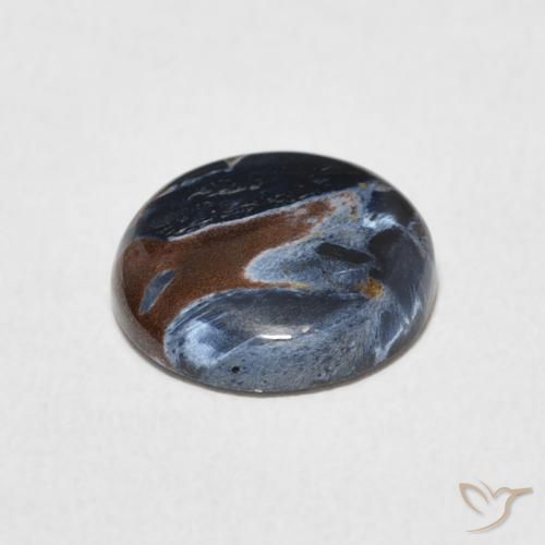 Pietersite Gemstone in 9 mm (calibrated) Size for Sale, Pietersite Stone in Multicolor Color