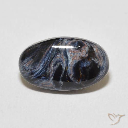 2.98ct Natural Multicolor Pietersite, Oval, Opaque