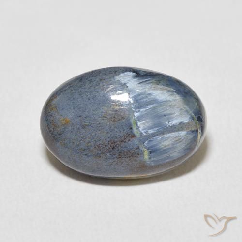 5.27ct Natural Multicolor Pietersite, Oval, Opaque