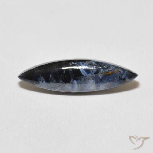3.55ct Natural Multicolor Pietersite, Marquise, Opaque