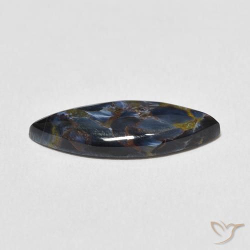 Pietersite Gemstone in 19.5 x 7.4 mm Size for Sale, Pietersite Stone in Multicolor Color