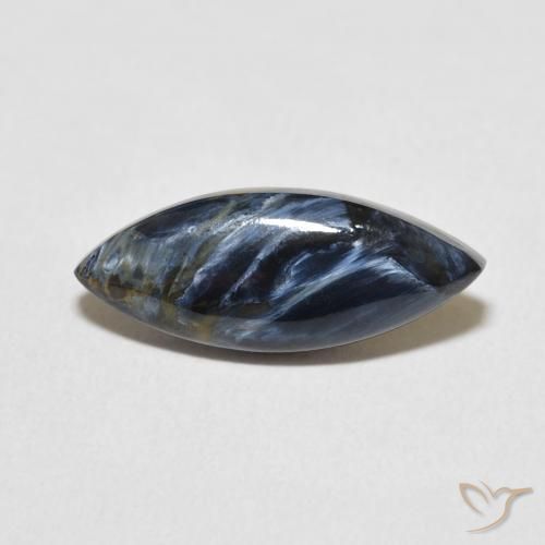 3.61ct Natural Multicolor Pietersite, Marquise, Opaque