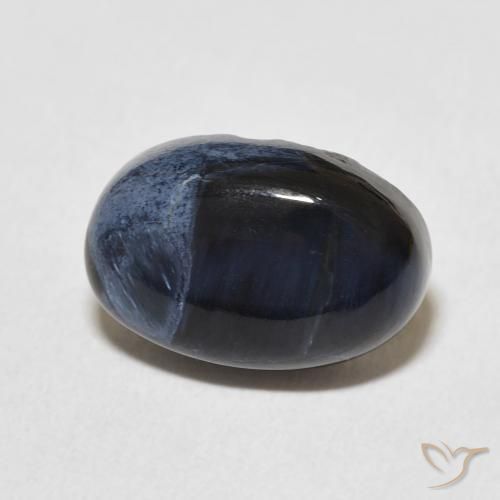 5.37 ct Multicolor Pietersite Stone, Natural Pietersite in Oval Cabochon Shape for Sale