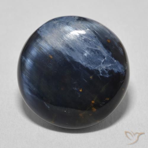 8.84ct Natural Multicolor Pietersite, Round, Opaque