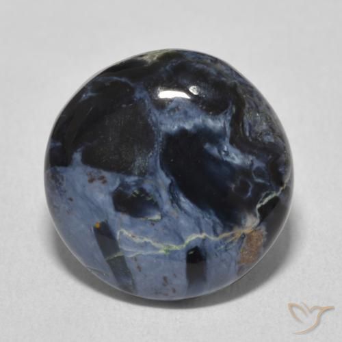 6.26ct Natural Multicolor Pietersite, Round, Opaque