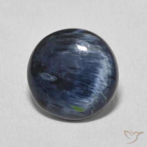 1.79ct Natural Multicolor Pietersite, Round, Opaque
