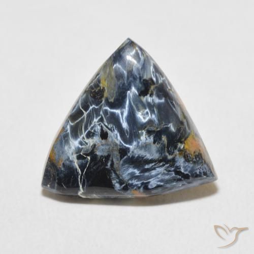4.62ct Natural Multicolor Pietersite, Trillion, Opaque