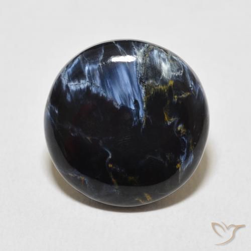 7.82ct Natural Multicolor Pietersite, Round, Opaque