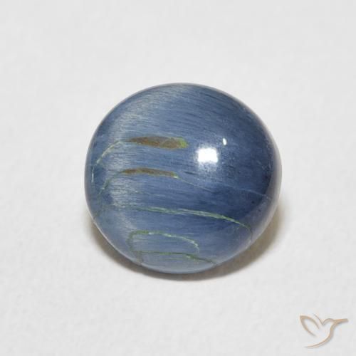 1.44 ct Multicolor Pietersite Stone, Natural Pietersite in Round Cabochon Shape for Sale