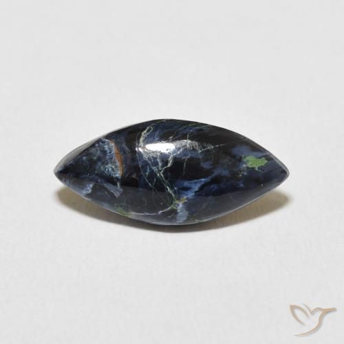 2.86ct Natural Multicolor Pietersite, Marquise, Opaque