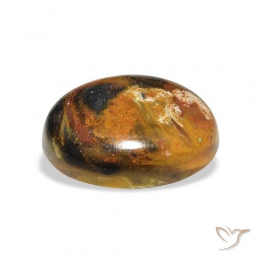 Pietersite Gemstone in 18 x 13 mm (calibrated) Size for Sale, Pietersite Stone in Multicolor Color