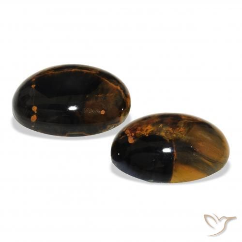 Pietersite Gemstones in 14 x 10 mm (calibrated) Size for Sale, Pietersite Stones in Multicolor Color