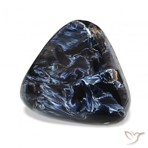 15.75 ct Multicolor Pietersite Stone, Natural Pietersite in Trillion Cabochon Shape for Sale