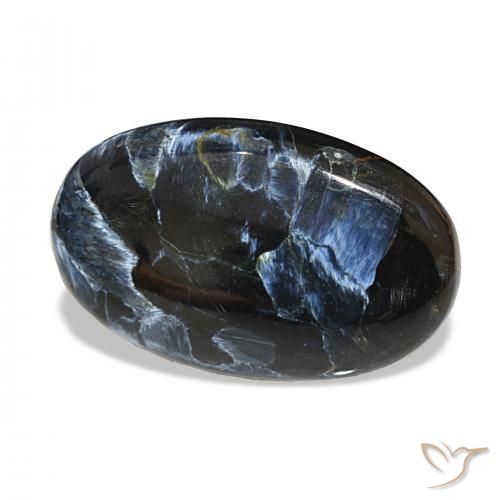 19.51 ct Multicolor Pietersite Stone, Natural Pietersite in Oval Cabochon Shape for Sale