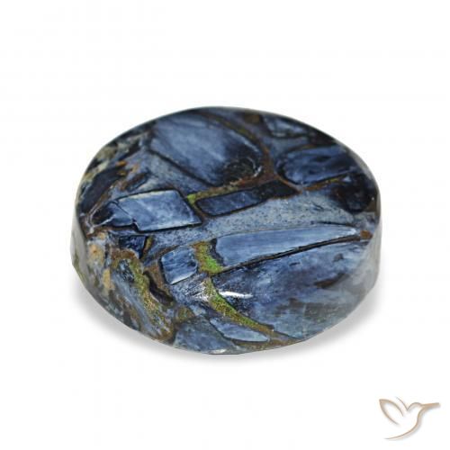 Pietersite Gemstone in 15 mm (calibrated) Size for Sale, Pietersite Stone in Multicolor Color