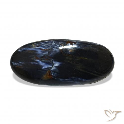 3.75 ct Multicolor Pietersite Gemstone, Pietersite Gem in Oval Cabochon Shape for Sale.