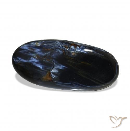 3.75 ct Multicolor Pietersite Stone, Natural Pietersite in Oval Cabochon Shape for Sale