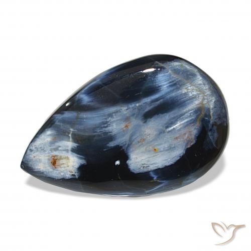 12.13ct Multicolor Pietersite, Pear Shape, Opaque