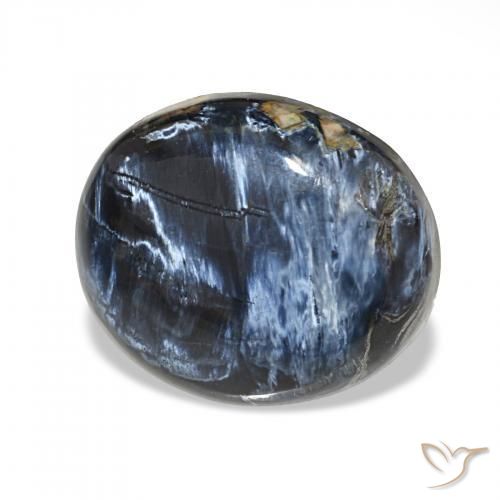 8.02 ct Multicolor Pietersite Stone, Natural Pietersite in Oval Cabochon Shape for Sale