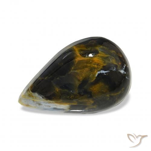 7.46ct Multicolor Pietersite, Pear Shape, Opaque