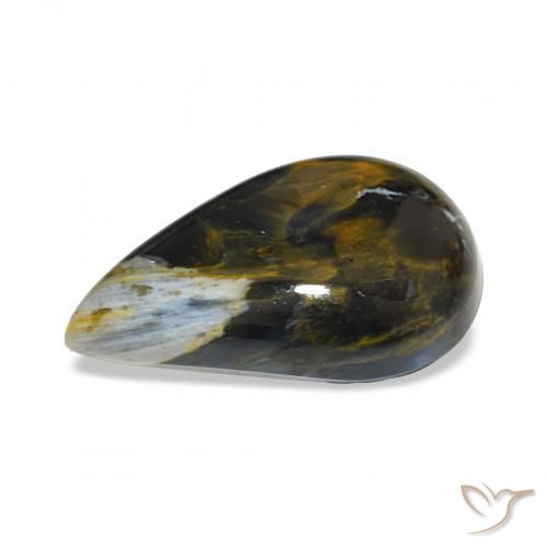 Pietersite Gemstone in 18.3 x 11.7 mm Size for Sale, Pietersite Stone in Multicolor Color