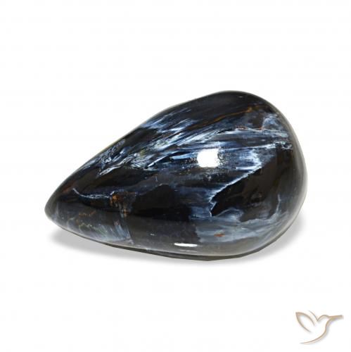 5.13ct Multicolor Pietersite, Pear Shape, Opaque