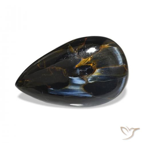 11.08ct Multicolor Pietersite, Pear Shape, Opaque