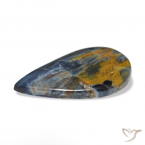 Pietersite Gemstone in 24.8 x 14.2 mm Size for Sale, Pietersite Stone in Multicolor Color