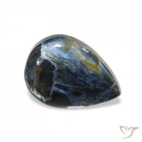 2.60ct Multicolor Pietersite, Pear Shape, Opaque