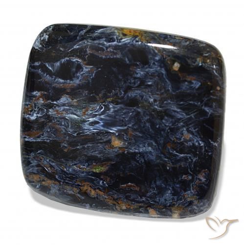 29.19 ct Multicolor Pietersite Stone, Natural Pietersite in Cushion Cabochon Shape for Sale