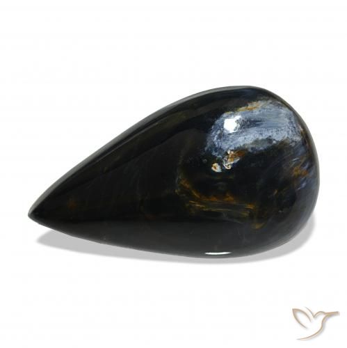 9.80 ct Multicolor Pietersite Gemstone, Pietersite Gem in Pear Cabochon Shape for Sale.