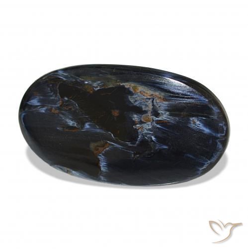 8.16 ct Multicolor Pietersite Stone, Natural Pietersite in Oval Cabochon Shape for Sale
