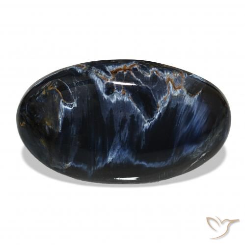 7.74 ct Multicolor Pietersite Gemstone, Pietersite Gem in Oval Cabochon Shape for Sale.