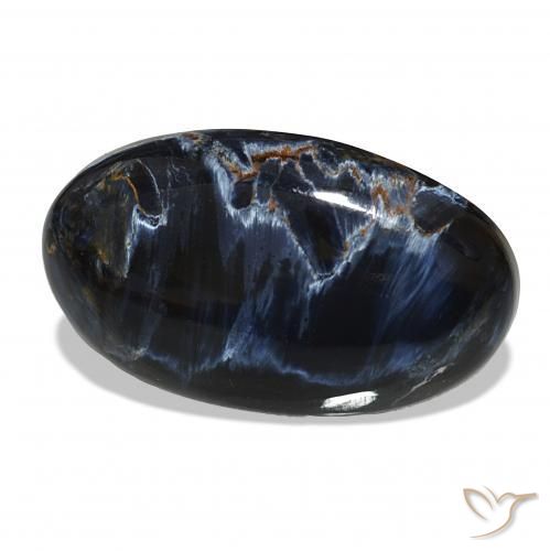 7.74 ct Multicolor Pietersite Stone, Natural Pietersite in Oval Cabochon Shape for Sale