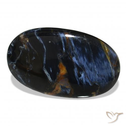 15.20 ct Multicolor Pietersite Stone, Natural Pietersite in Oval Cabochon Shape for Sale