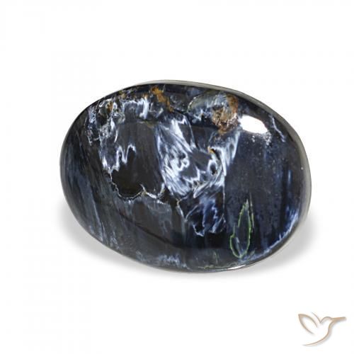 4.50 ct Multicolor Pietersite Stone, Natural Pietersite in Oval Cabochon Shape for Sale