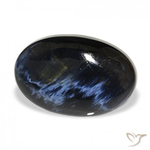 11.68 ct Multicolor Pietersite Stone, Natural Pietersite in Oval Cabochon Shape for Sale