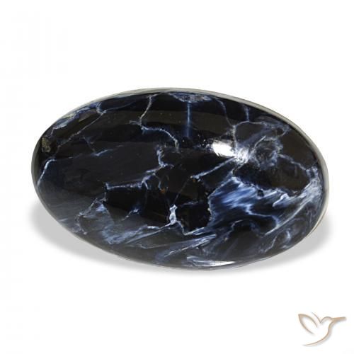 13.85 ct Multicolor Pietersite Stone, Natural Pietersite in Oval Cabochon Shape for Sale